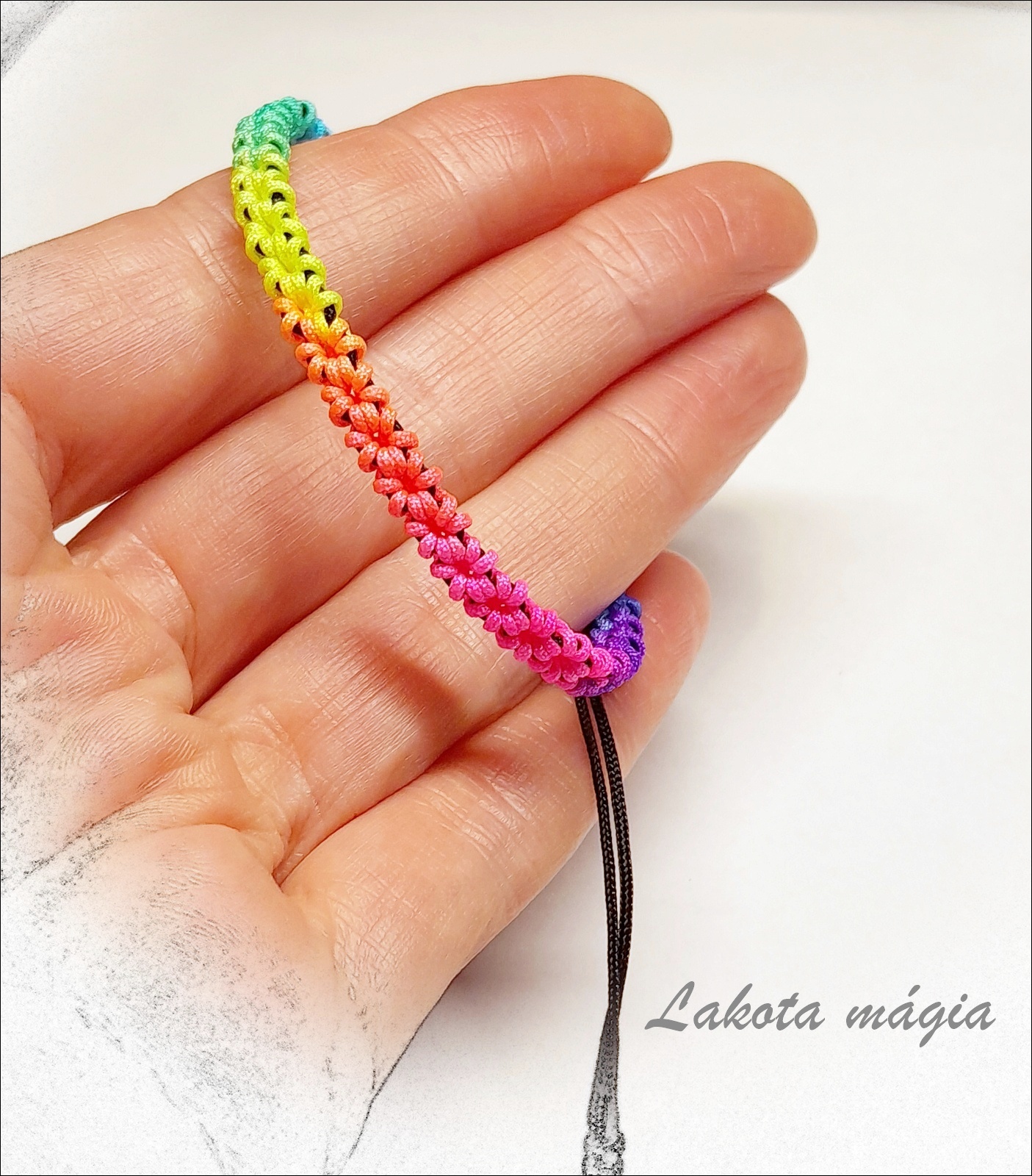 Százszorszép szivárvány 18cm